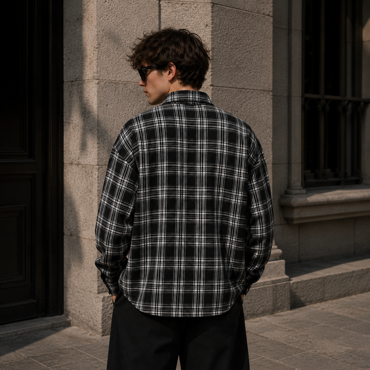 Classic Plaid Shirt Jacket