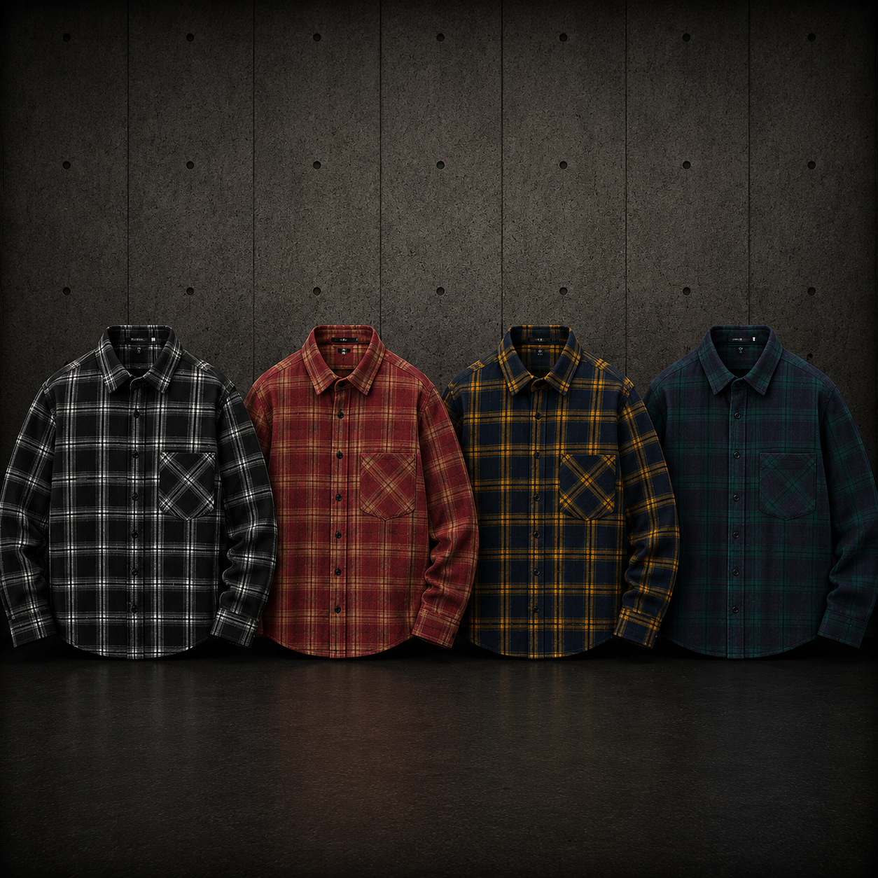 Classic Plaid Shirt Jacket