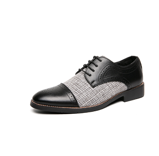 Men's Low-Top Leather Sneakers and Dress Shoes