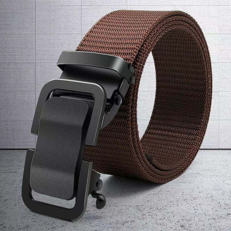 Men's Automatic Buckle Nylon Canvas Belt - Casual Style