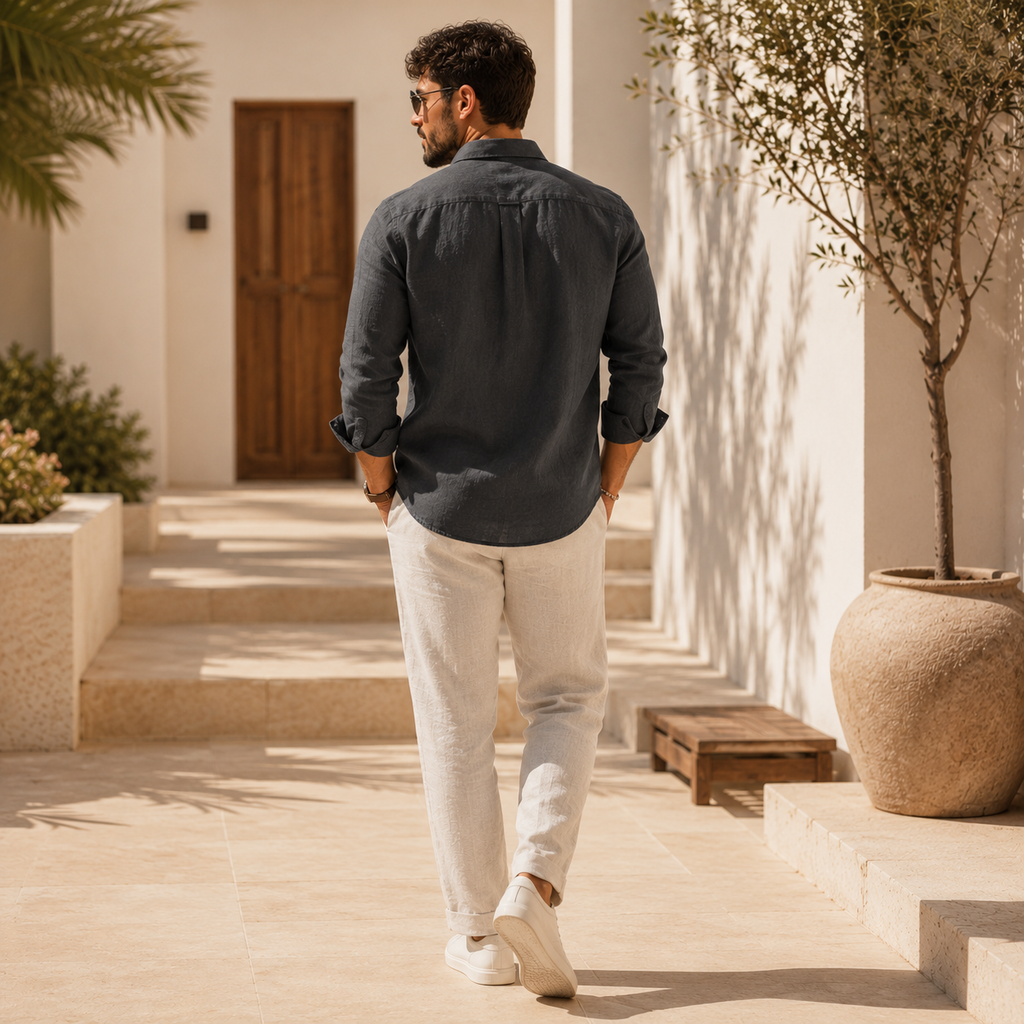 Linen Beach Shirt