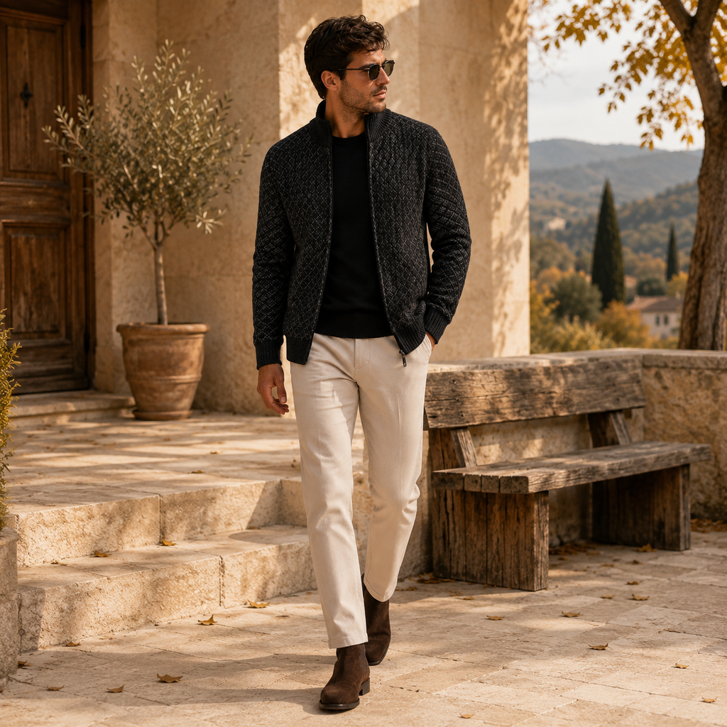 Fleece Cardigan