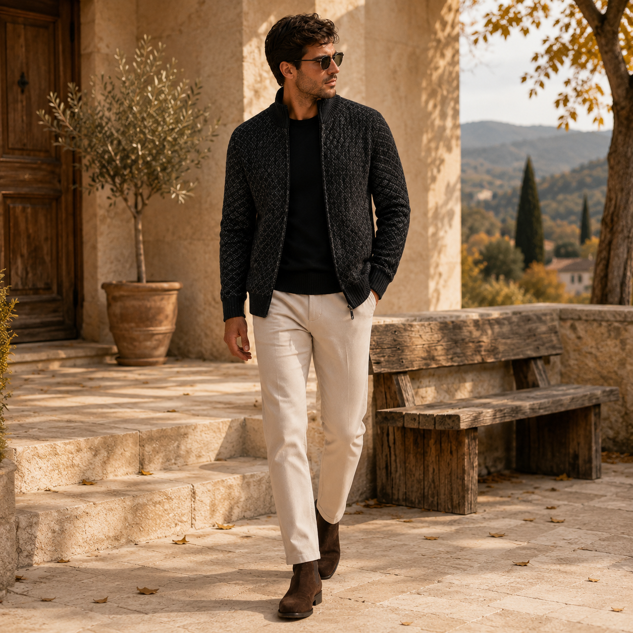 Fleece Cardigan