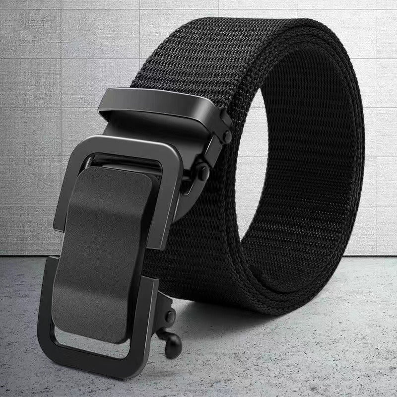 Men's Automatic Buckle Nylon Canvas Belt - Casual Style
